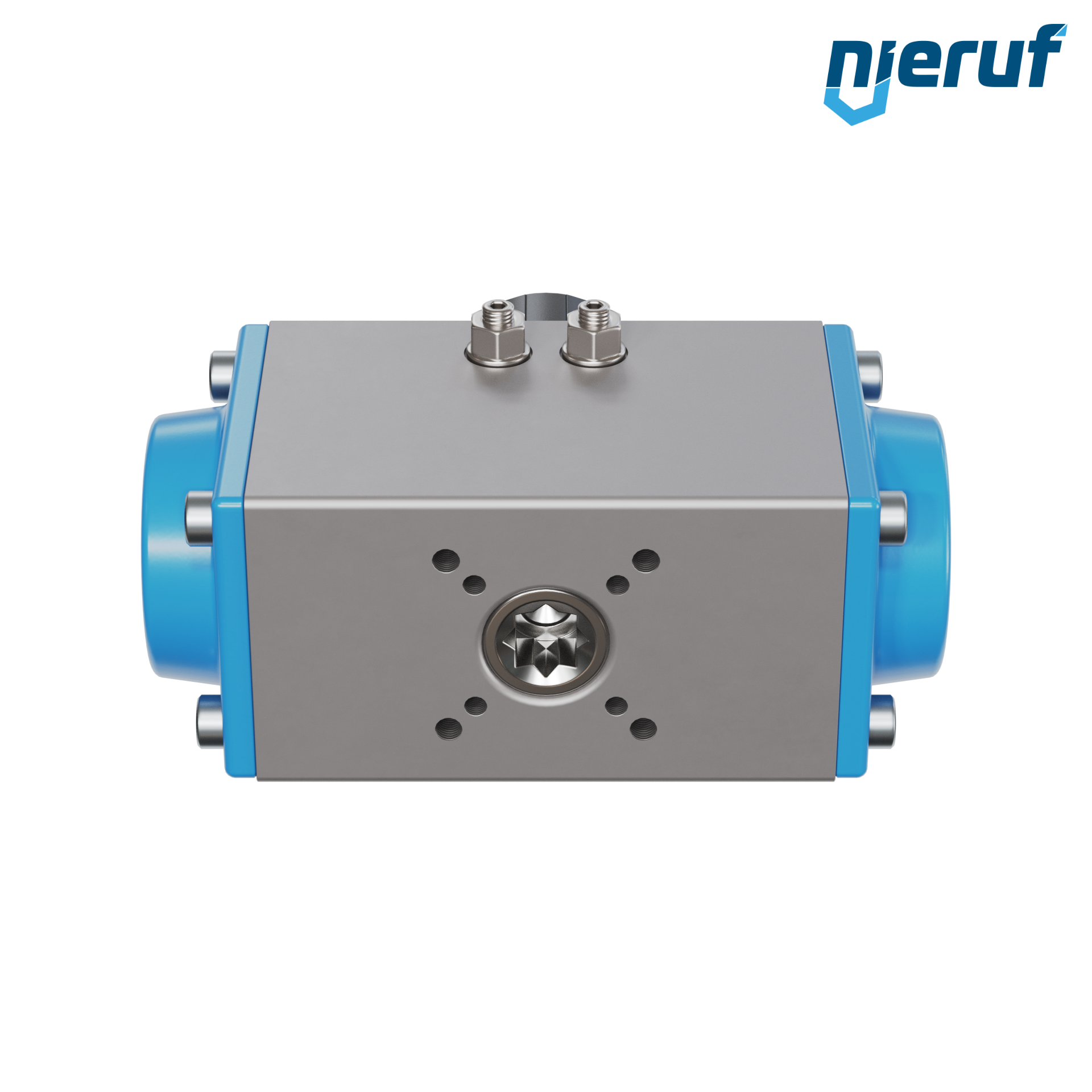 Pneumatischer Antrieb AN02 einfachwirkend, federöffnend GS-052 90° mit 3 Feder