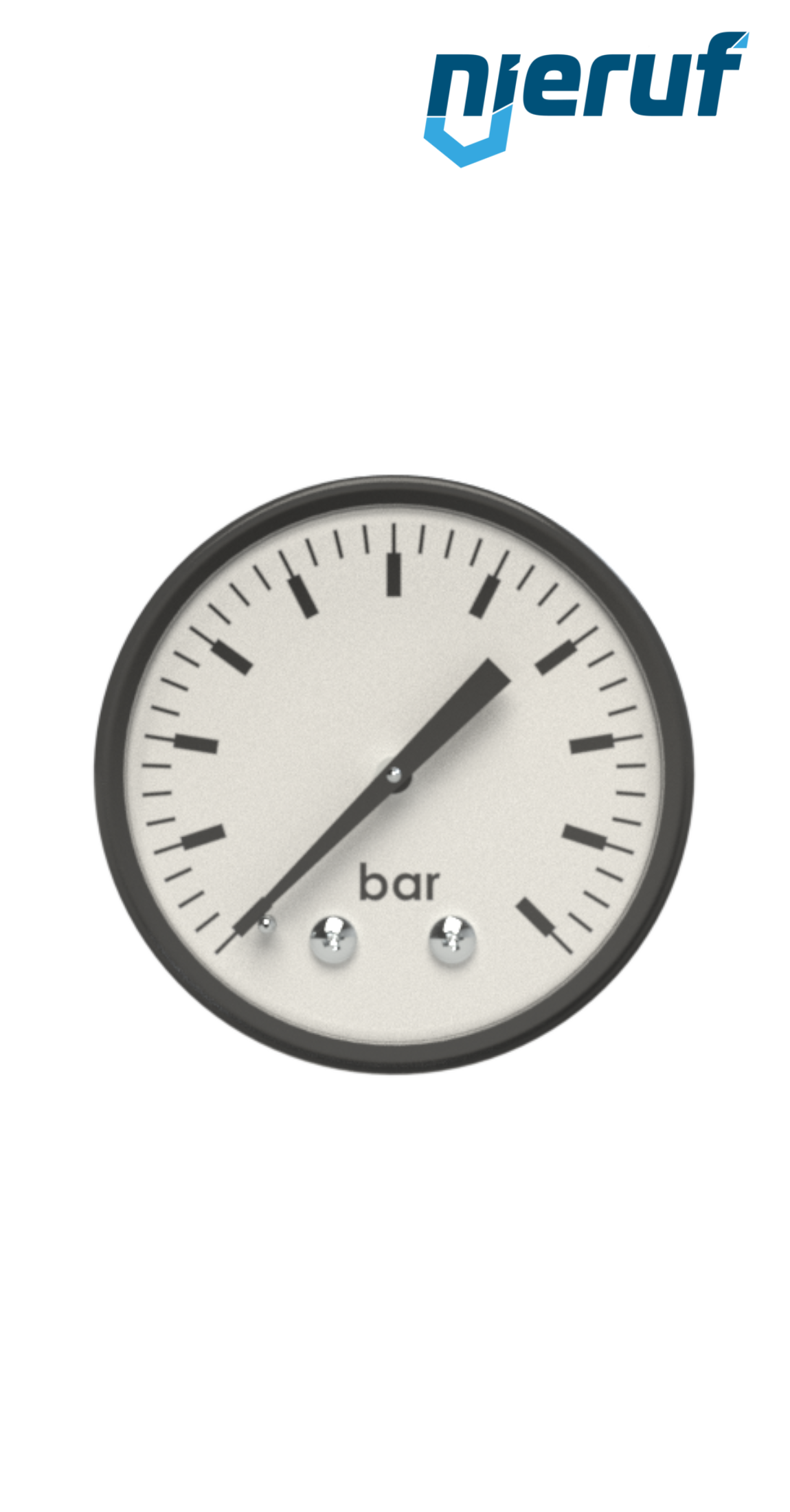 Manometer G 1/4" axial 50 mm Stahl MM03 0 - 16,0 bar Manometer G 1/4" axial 50 mm Stahl MM03 0 - 16,0 bar