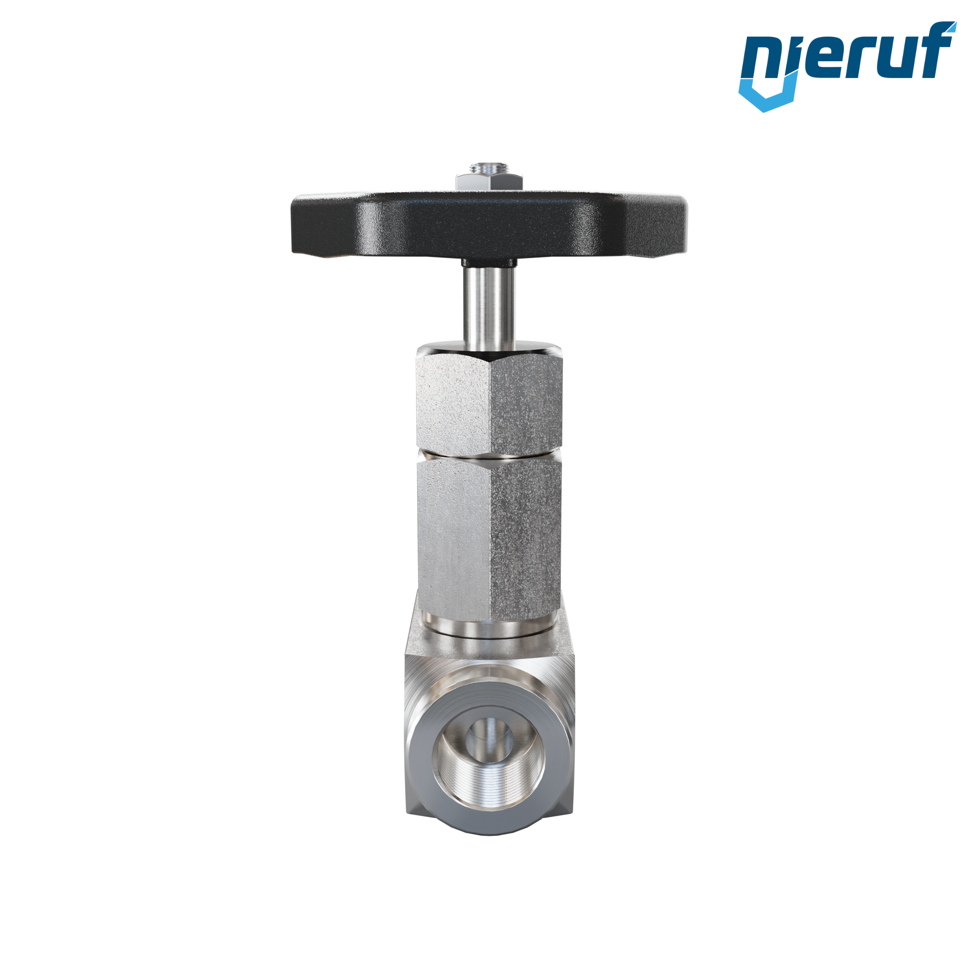 Nadelventil für Dampf 3/8" Zoll NV03 Edelstahl 1.4571