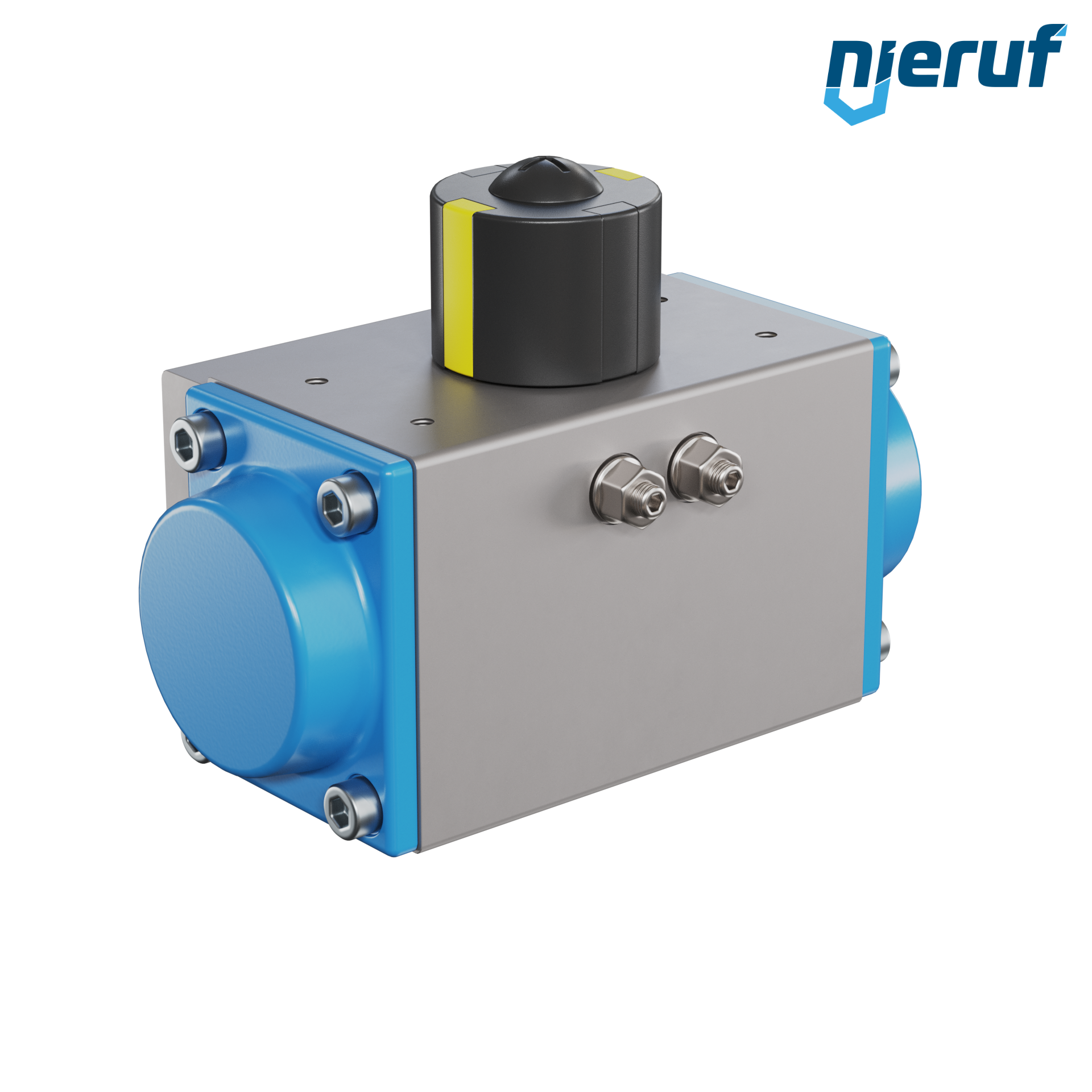 Pneumatischer Antrieb AN02 einfachwirkend, federöffnend GS-052 90° mit 3 Feder