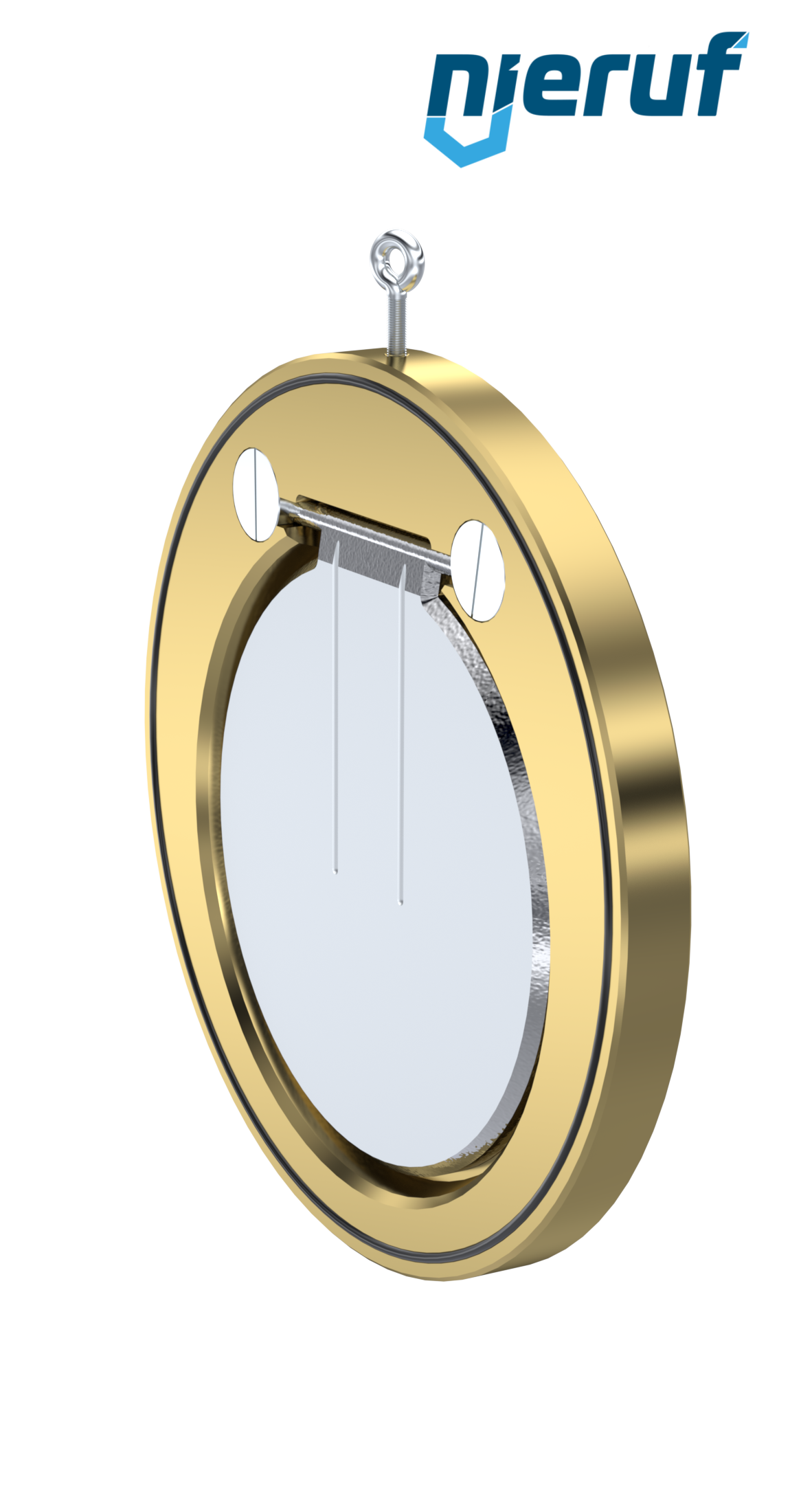 Zwischenflansch-Rückschlagklappe DN300 ZR09 Alubronze 2.0975 NBR