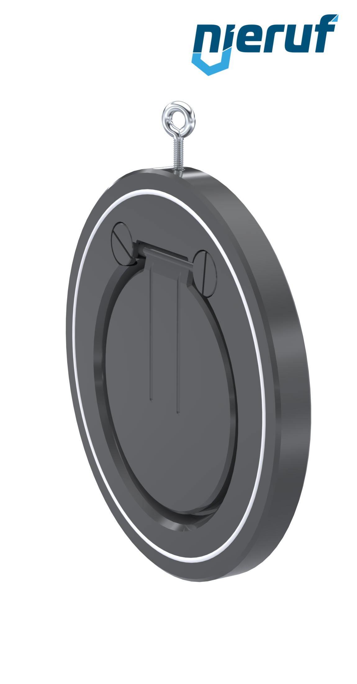 Zwischenflansch-Rückschlagklappe DN150 ZR05 Kunststoff PVC-U PTFE