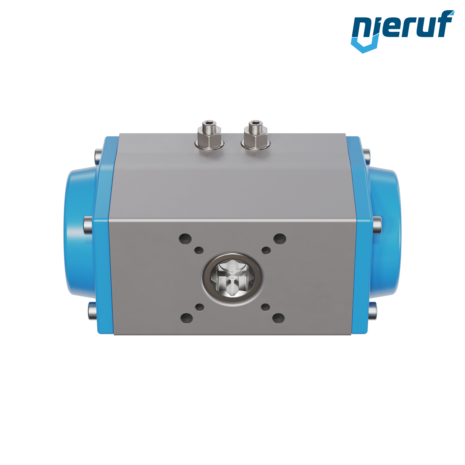 Pneumatischer Antrieb AN02 einfachwirkend, federöffnend GS-075 90° mit 11 Feder