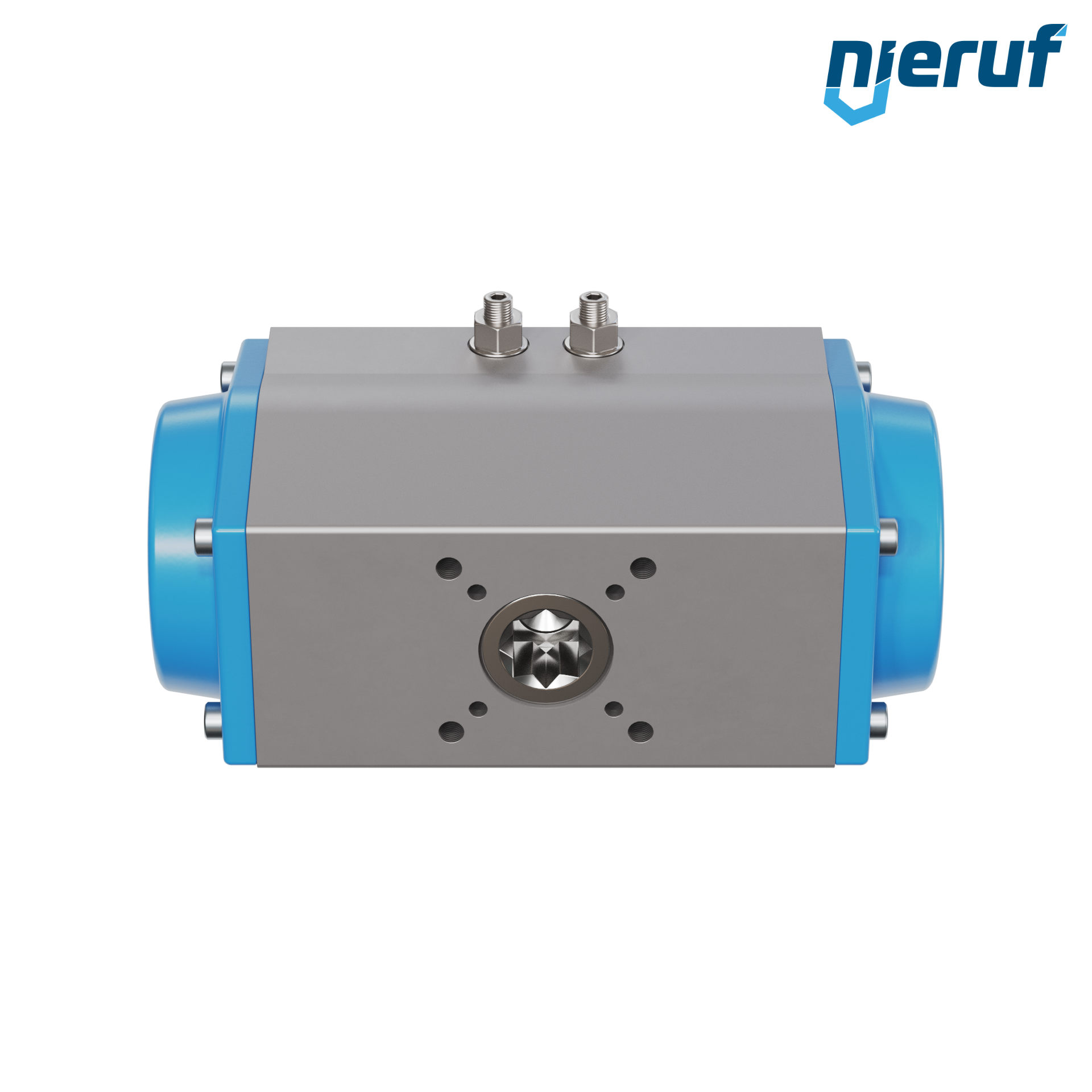 Pneumatischer Antrieb AN02 einfachwirkend, federöffnend GS-083 90° mit 8 Feder