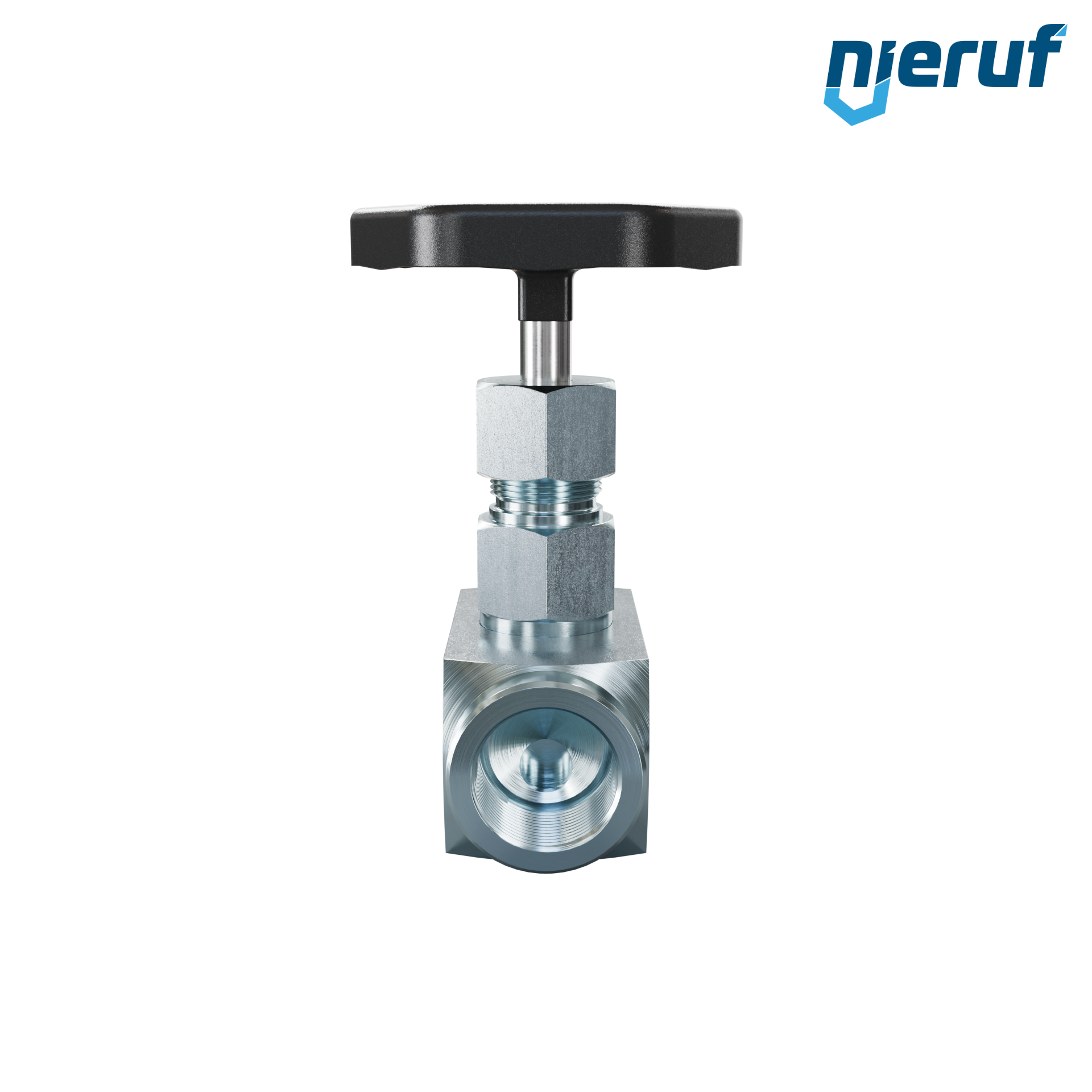 Nadelventil  1" Zoll NV01 Stahl (blau verzinkt)