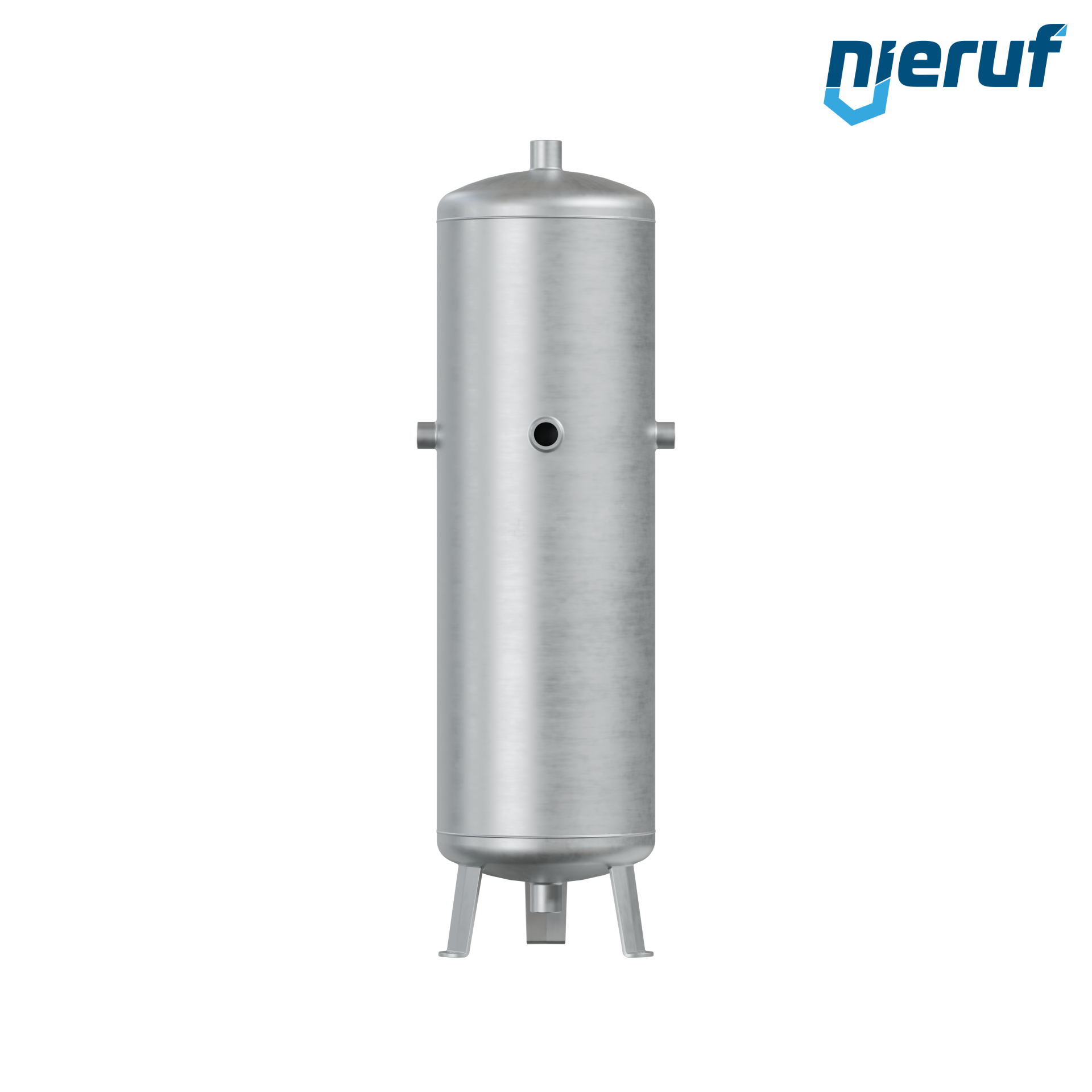 Druckbehälter stehend BE01 50 Liter, 0-16 bar, Stahl feuerverzinkt