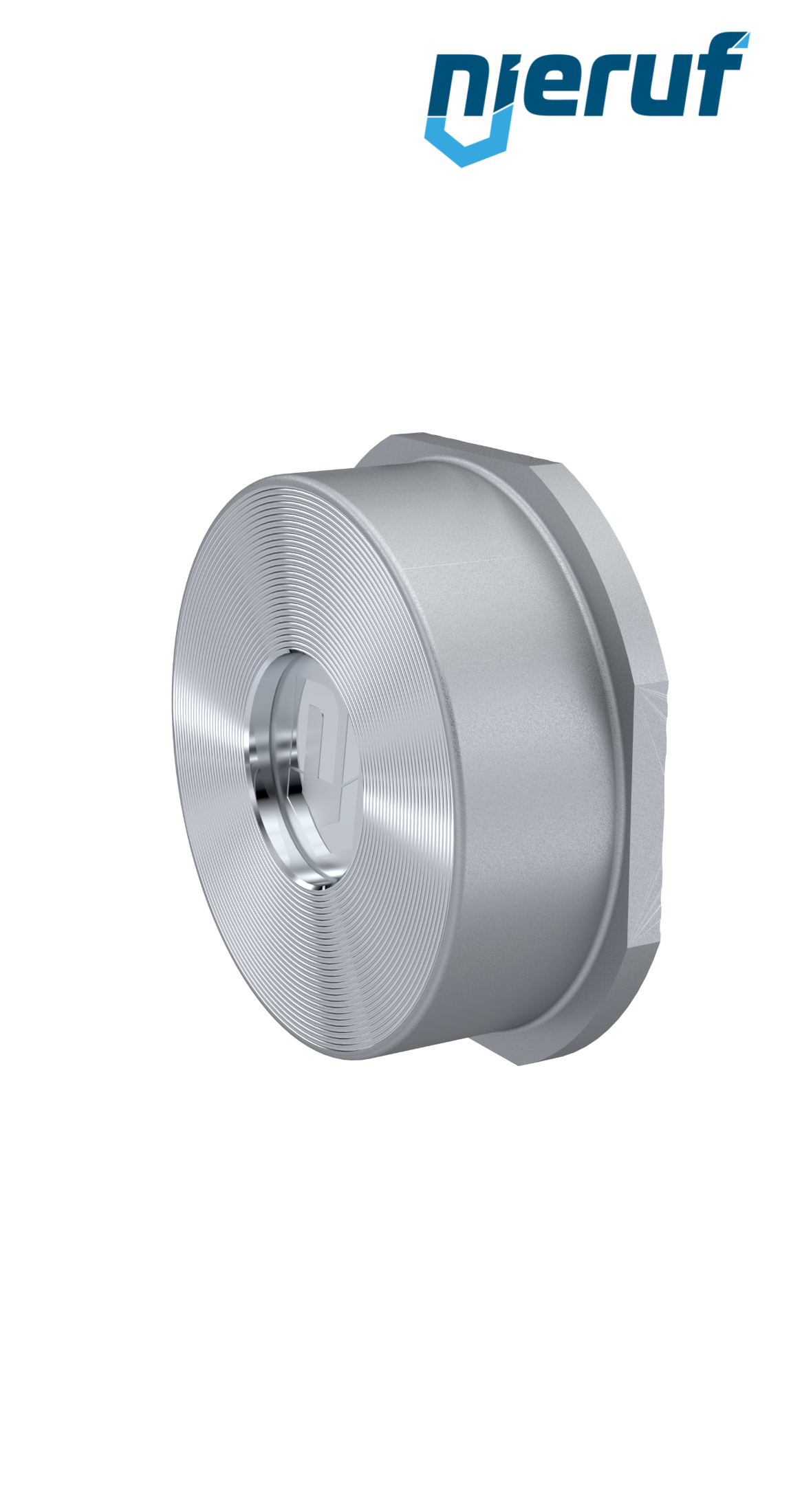 Rückschlagventil DN 15 Edelstahl 1.4408 PTFE PN 6/10/16/25/40 DIN EN 1092-1 Form B