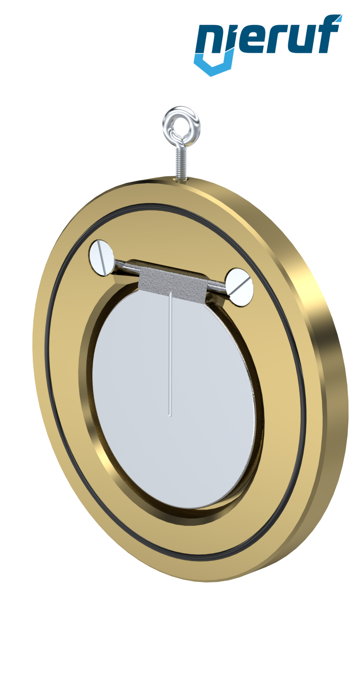 Zwischenflansch-Rückschlagklappe DN125 ZR09 Alubronze 2.0975 NBR