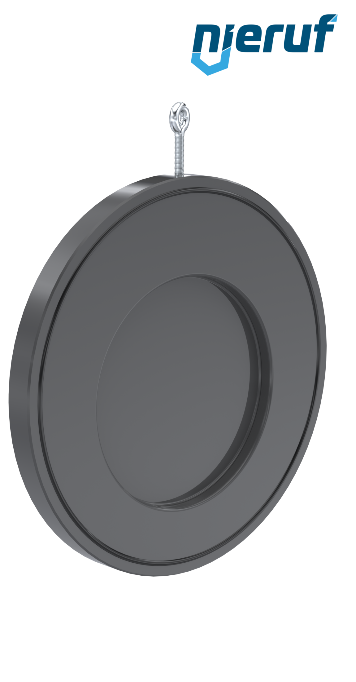 Zwischenflansch-Rückschlagklappe DN250 ZR05 Kunststoff PVC-U EPDM
