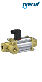 3/2-Wege-Coaxial-Ventil 1" Zoll IG - DN25 Messing 230V AC NC - für Wasser Anwendung 3/2-Wege-Coaxial-Ventil 1" Zoll IG - DN25 Messing 230V AC NC - für Wasser Anwendung
