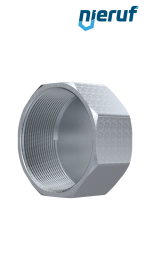 Tempergussfitting Kappe Nr. 300, DN40 - 1 1/2" Zoll verzinkt Tempergussfitting Kappe Nr. 300, DN40 - 1 1/2" Zoll verzinkt