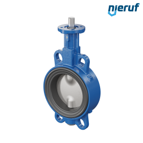 Absperrklappe AK01 DN 100 PN6-PN10-PN16 & ANSI150 DVGW-Trinkwasser ohne Hebel