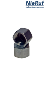 Kappe 1" Zoll NPT IG Edelstahl 316L