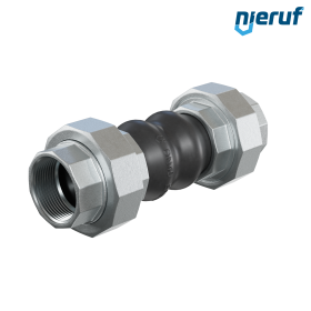 Kompensator G 1 1/2" Zoll Typ KP02 Stahl verzinkt EPDM