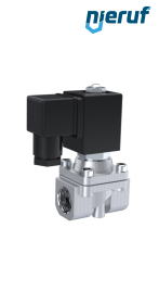 Magnetventil G 1/4" Zoll Edelstahl EV07 FKM 24V DC