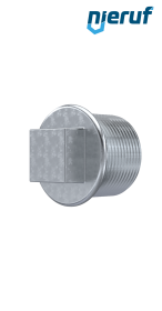Tempergussfitting Stopfen Nr. 290, DN32 - 1 1/4" Zoll verzinkt