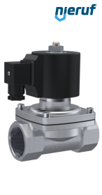 Vakuum-Magnetventil G 2" Zoll Edelstahl EV06 EPDM 24V DC