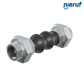 Kompensator G 1" Zoll Typ KP02 Stahl verzinkt EPDM