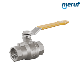 Gas-Kugelhahn Edelstahl DN20 - 3/4" Zoll GK07 Biogas DVGW