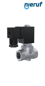 Membran-Magnetventil G 1/2" Zoll Edelstahl EV04 FKM 24V DC