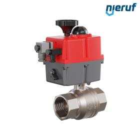 valvola a sfera in ottone DN50 - 2" pollici elettrica 24-240V EK01