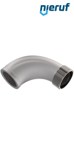 Winkel 1/2" Zoll Edelstahl 316 90° Winkel IGxAG