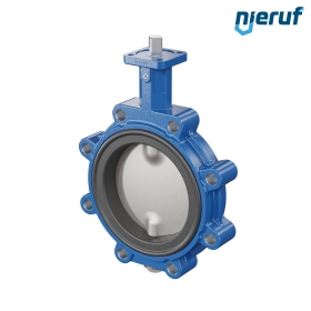 Absperrklappe AK02 DN 150 PN10-PN16 DVGW-Gas ohne Hebel