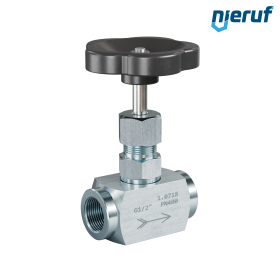 Nadelventil  1/2" Zoll NV01 Stahl (blau verzinkt) Nadelventil  1/2" Zoll NV01 Stahl (blau verzinkt)