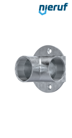 Tempergussfitting Deckenwinkel Nr. 471, DN15 - 1/2" Zoll verzinkt Tempergussfitting Deckenwinkel Nr. 471, DN15 - 1/2" Zoll verzinkt