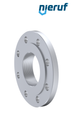 Gewindeflansch DN100 PN16 EN1092-1 13 B1 C22.8 / P250GH blank
