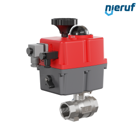 valvola a sfera DN25 - 1" pollici acciaio inossidabile elettrica 24-240V EK02