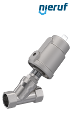 Schrägsitzventil G 3/4" Zoll SC01 Edelstahl