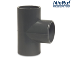 T-Stück d 40 PVC-U 90° Winkel Klebemuffe T-Stück d 40 PVC-U 90° Winkel Klebemuffe