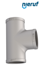 T-Stück 1 1/4" Zoll Edelstahl 316 90° Winkel IG