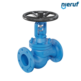 Absperrventil mit Faltenbalg DN100 PN16 AV05 Stahlguss 1.0619+N Drosselkegel