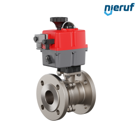 Elektrischer-Flanschkugelhahn DN50 - 2" Zoll EK05 Edelstahl 24V Elektrischer-Flanschkugelhahn DN50 - 2" Zoll EK05 Edelstahl 24V