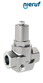 Dampf Druckminderer 1" Zoll DM21 Edelstahl PTFE / EPDM / FEPM 4,0 - 10,0 bar