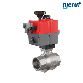 valvola a sfera DN50 - 2" pollici acciaio inossidabile elettrica 24-240V EK02