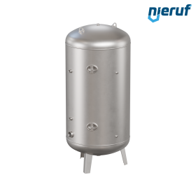 Druckwasserbehälter stehend BE04 1500 Liter, 0-10 bar, Edelstahl