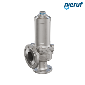 Flansch-Sicherheitsventil DN50/DN80 SF04, Edelstahl 1.4408 metall, ohne Anlüftung